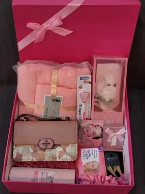 Pink Damask Valentine Package