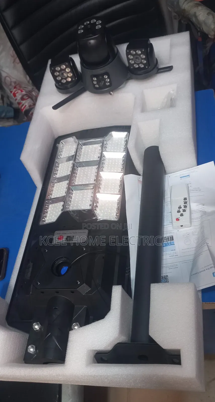 Ai Solar Security Camera With Motion Light | Wireless Outdoor CCTV