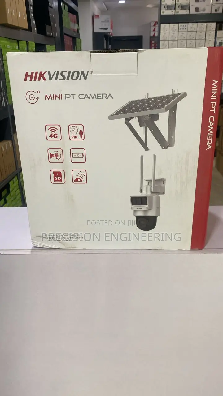 Ds-2de2c200iwg-k/4g/C05s10 2mp Pro Solar-powered Security Pt Camera