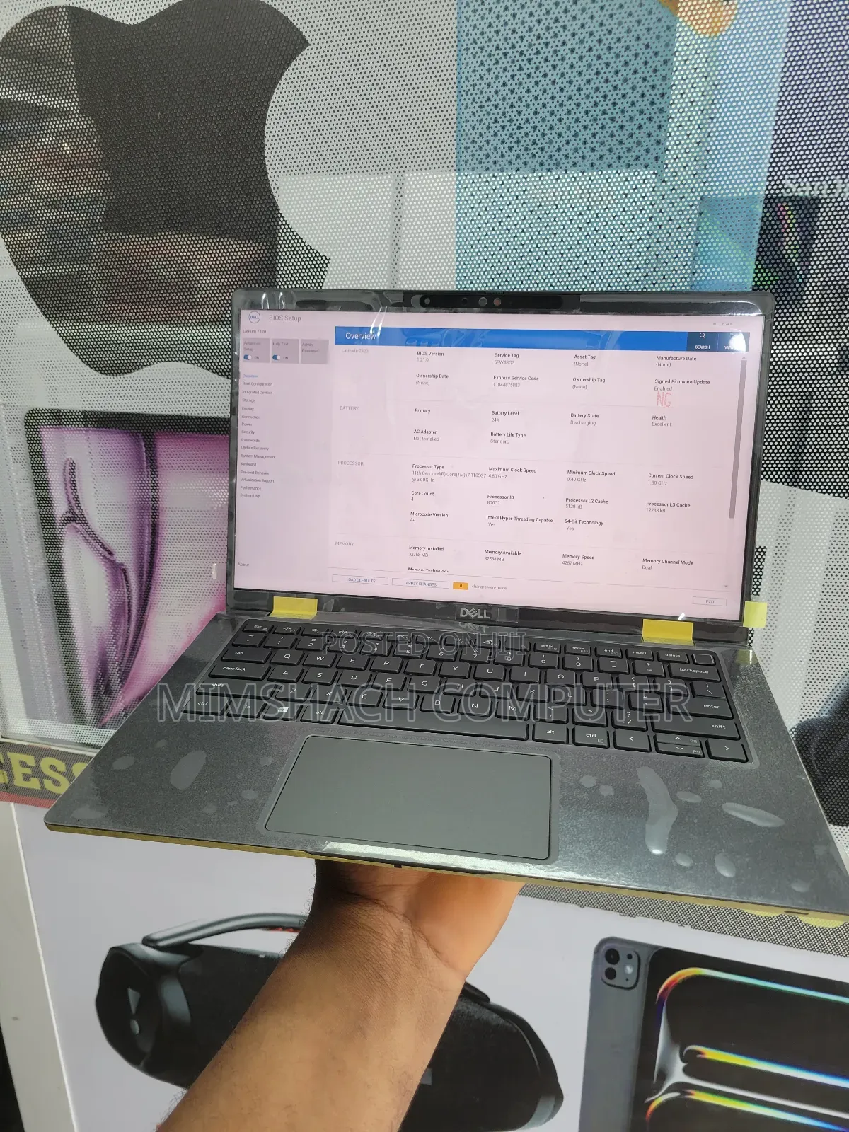 Laptop Dell Latitude 7420 32GB Intel Core I7 SSD 512GB