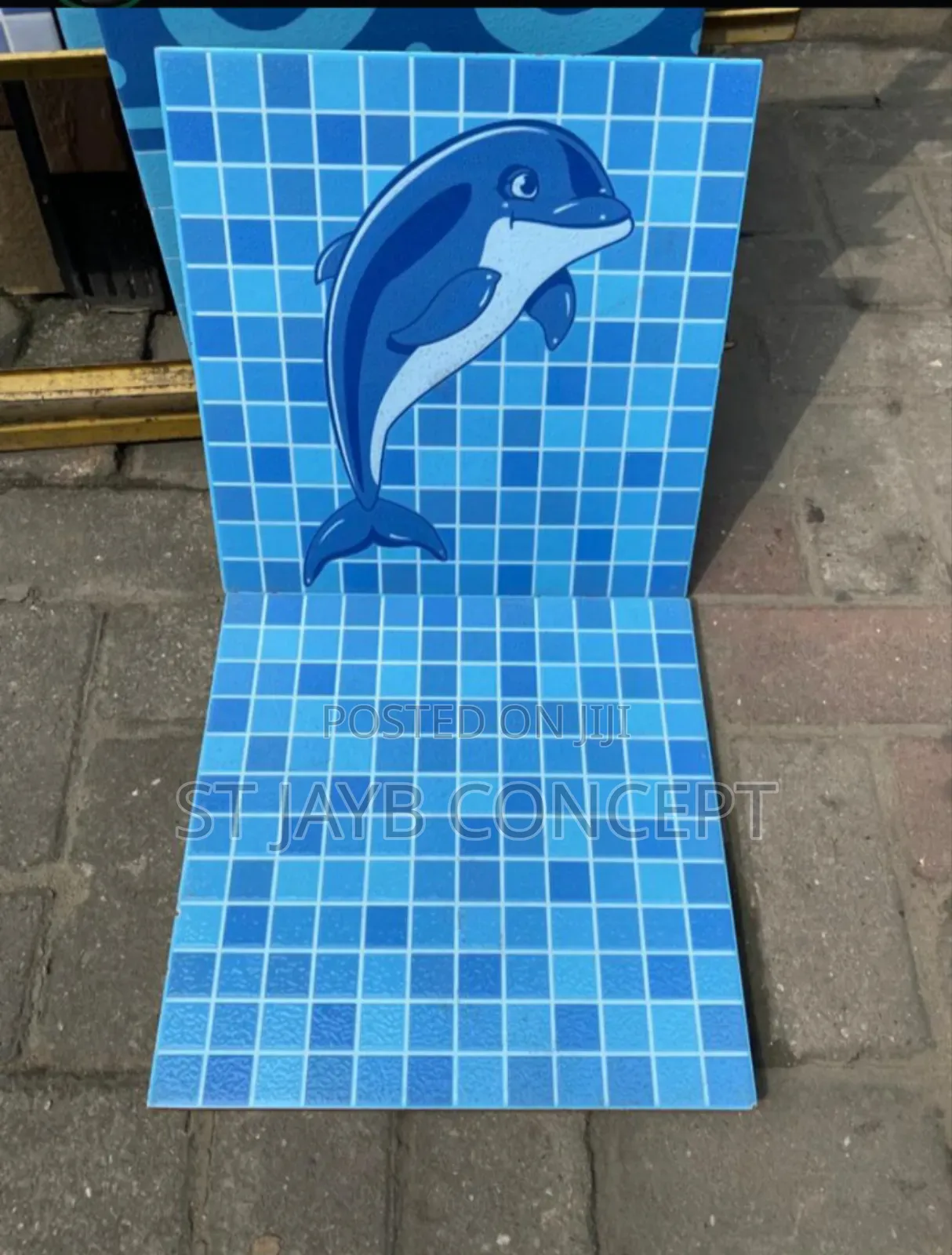 Swimming Pool Wall and Floor Spanish Tiles
