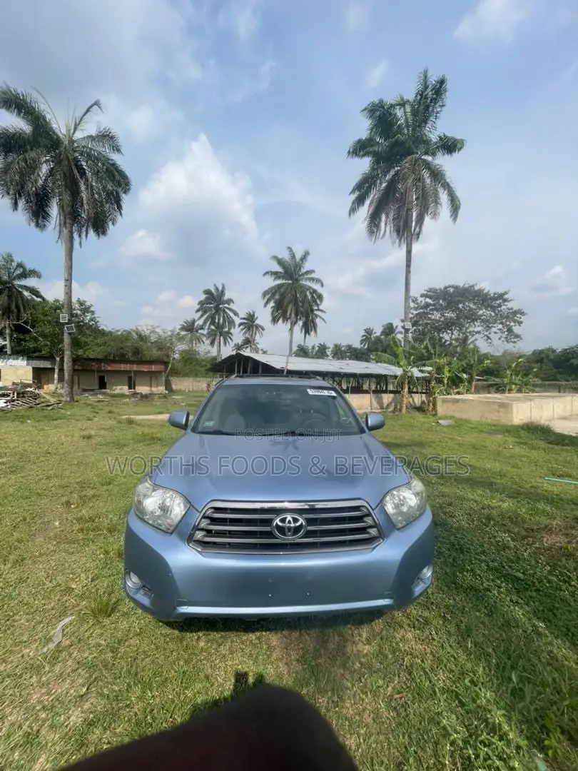 Toyota Highlander Sport 2008 Blue