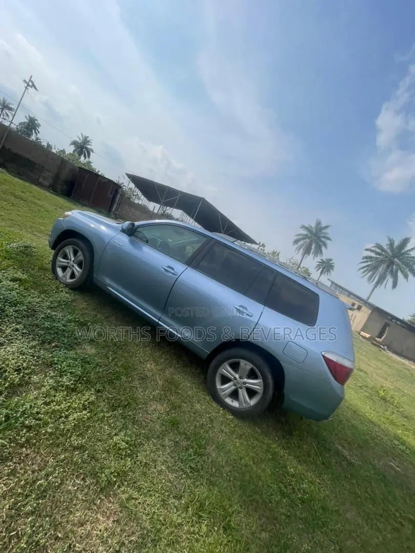 Toyota Highlander Sport 2008 Blue
