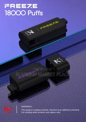 Freeze Vape Battery 700mah | 18000 Puffs Replaceable Pod | Type-C