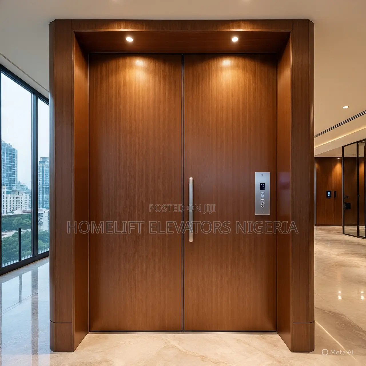 Luxury Wood Elevator Design