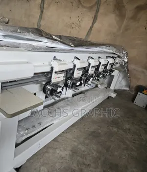 6 Head, Embroidery Monogram Machine