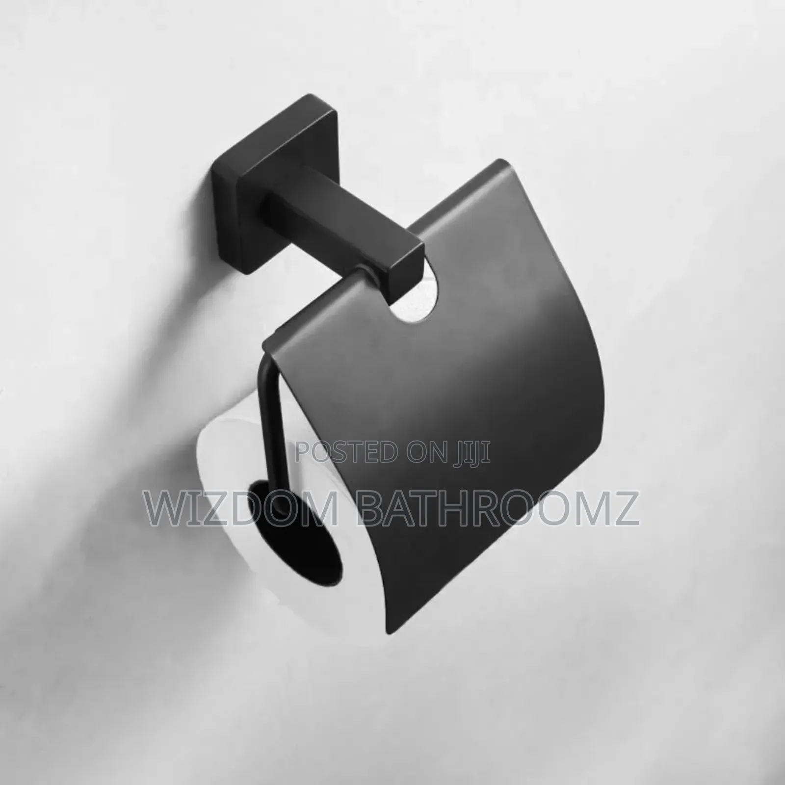 Black Tissue Holder