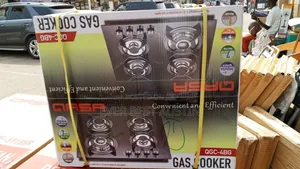 Qasa 4burner Glass Inbuilt And Top Gas