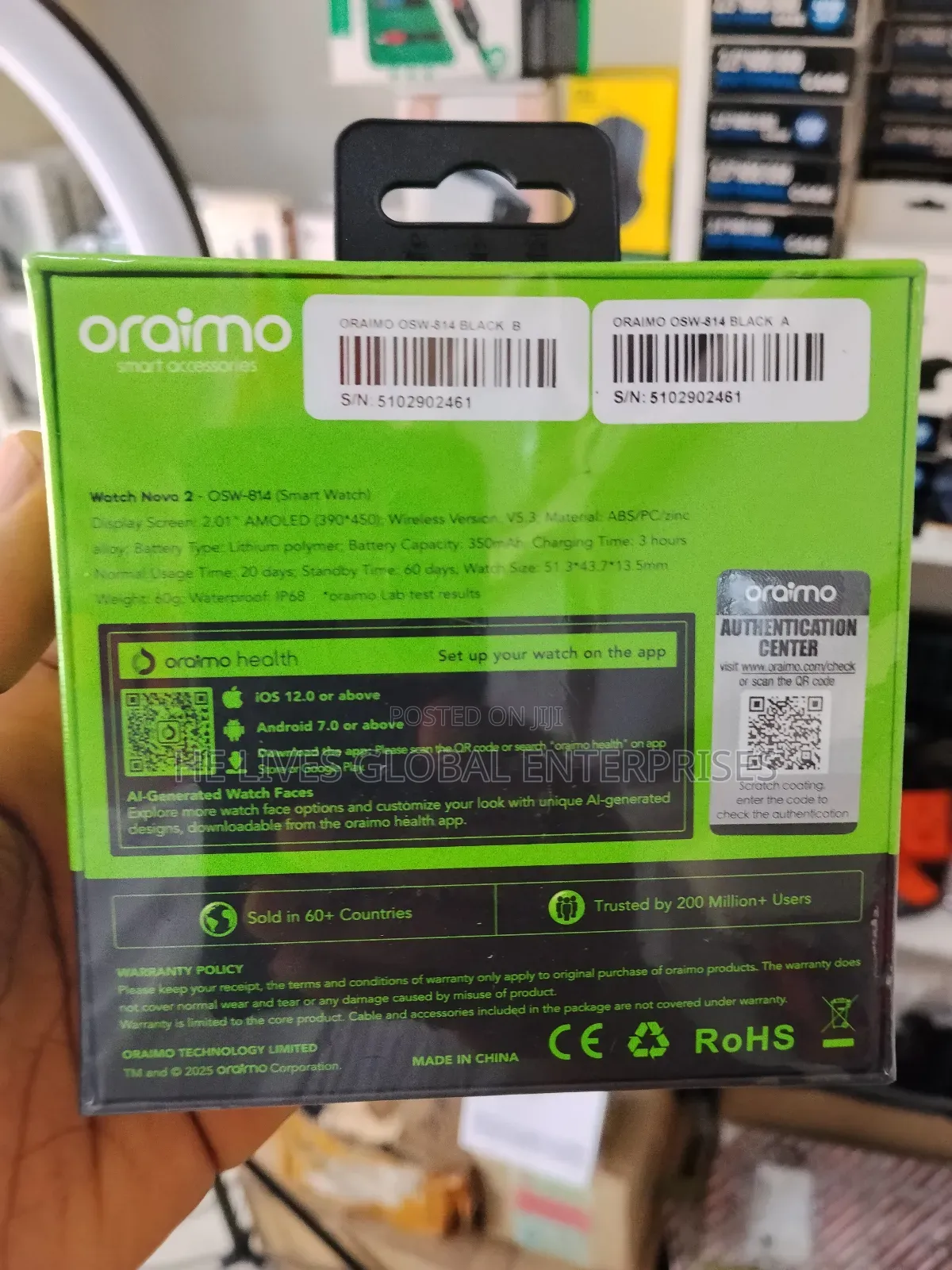 Oraimo Watch Nova 2