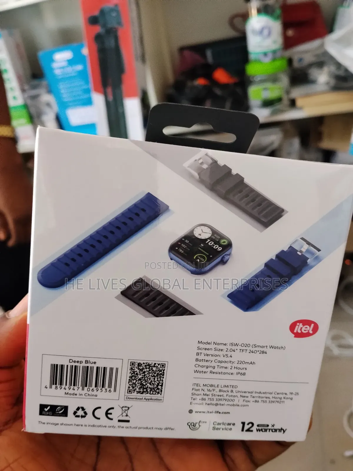 Itel Smart Watch Fit 020