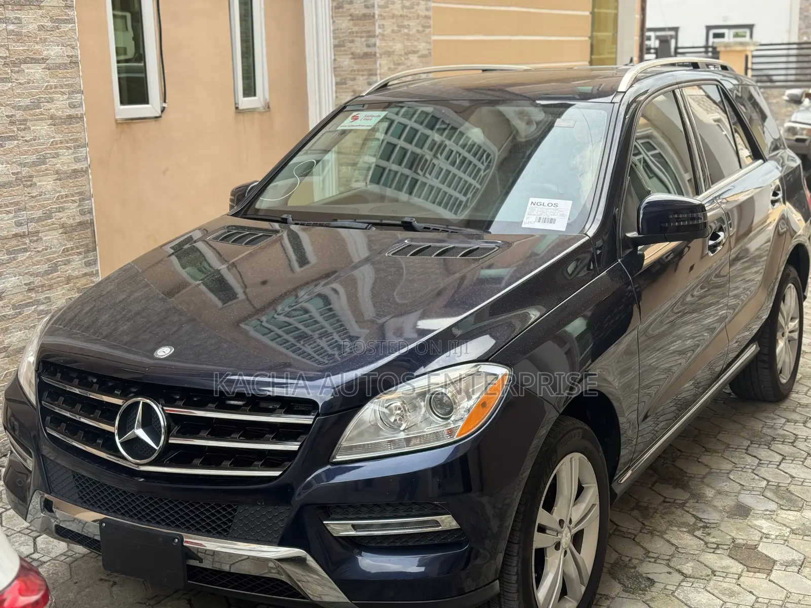 Mercedes-Benz M Class ML 350 4Matic 2013 Blue