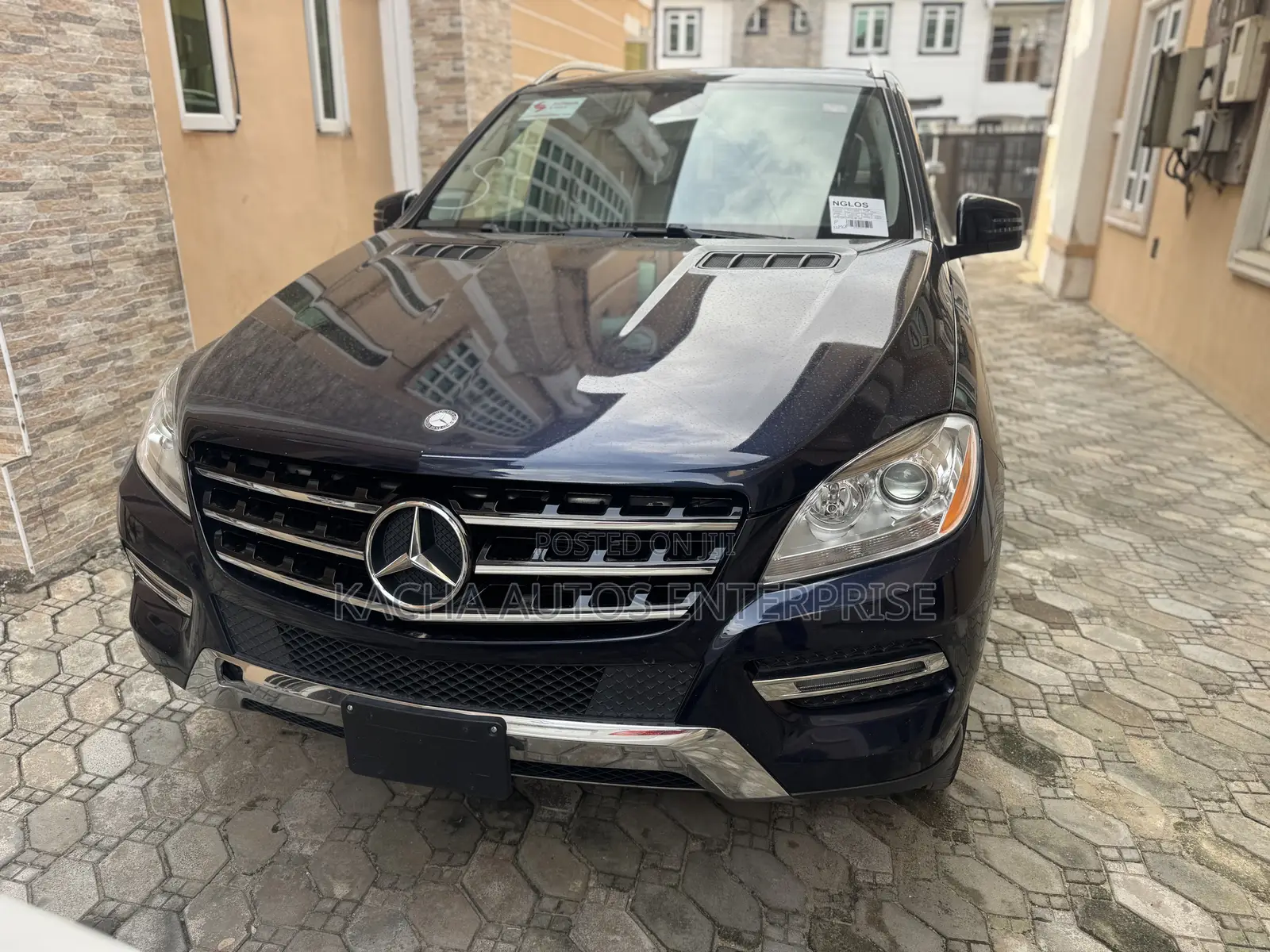 Mercedes-Benz M Class ML 350 4Matic 2013 Blue