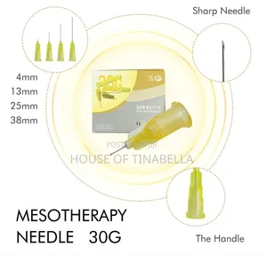 Mesotherapy Needle 30g 4mm 6mm 13mm 25mm 38mm