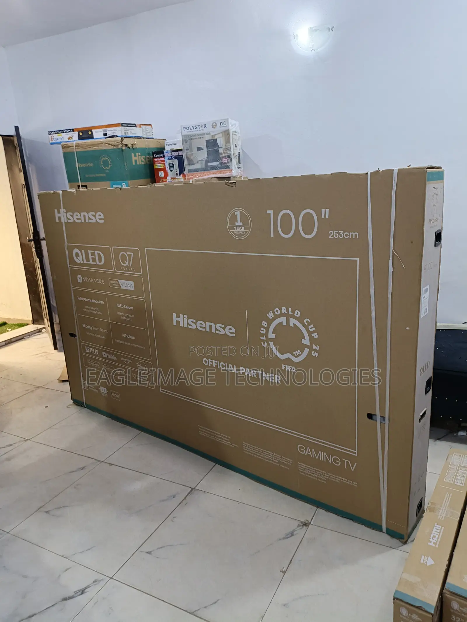 100" Hisense Qled - Incredible Resolution