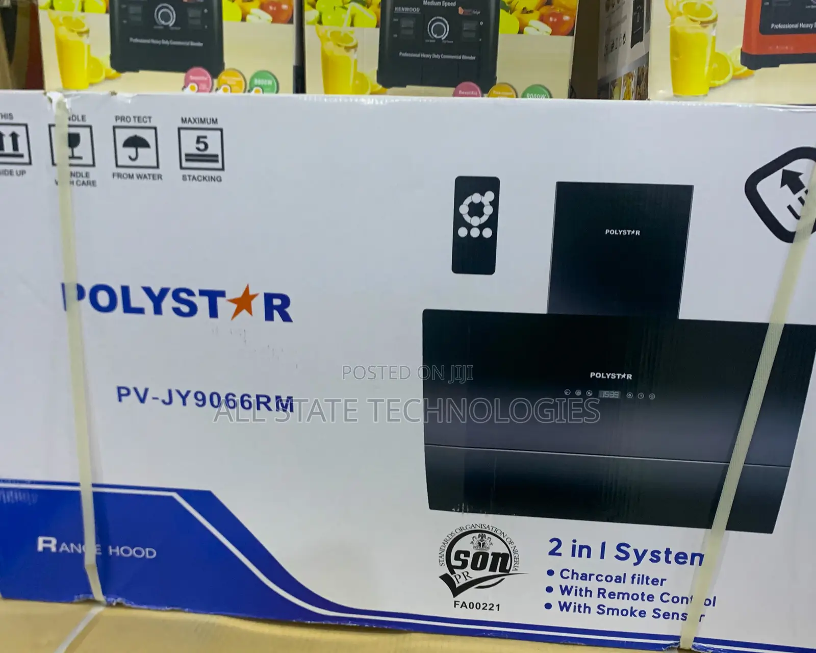 90cm Polystar Kitchen Chimney Hood Pv-Jy9066rm