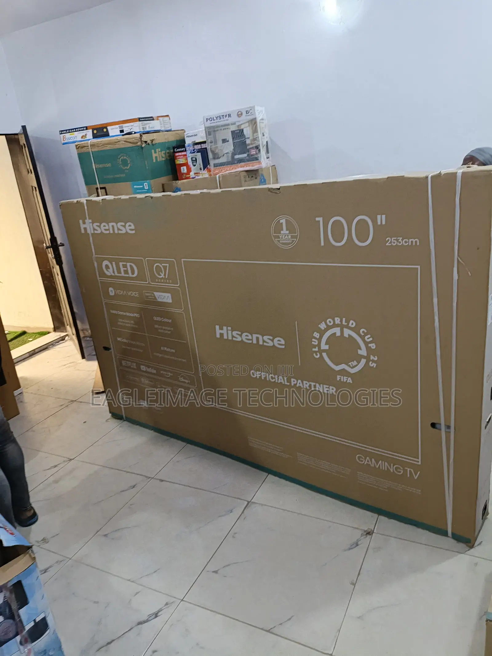 Hisense 100" Qled Tv - Crystal Clear Big Screen
