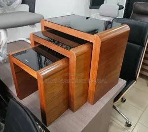 3 in 1 Luxury Wooden Side Table