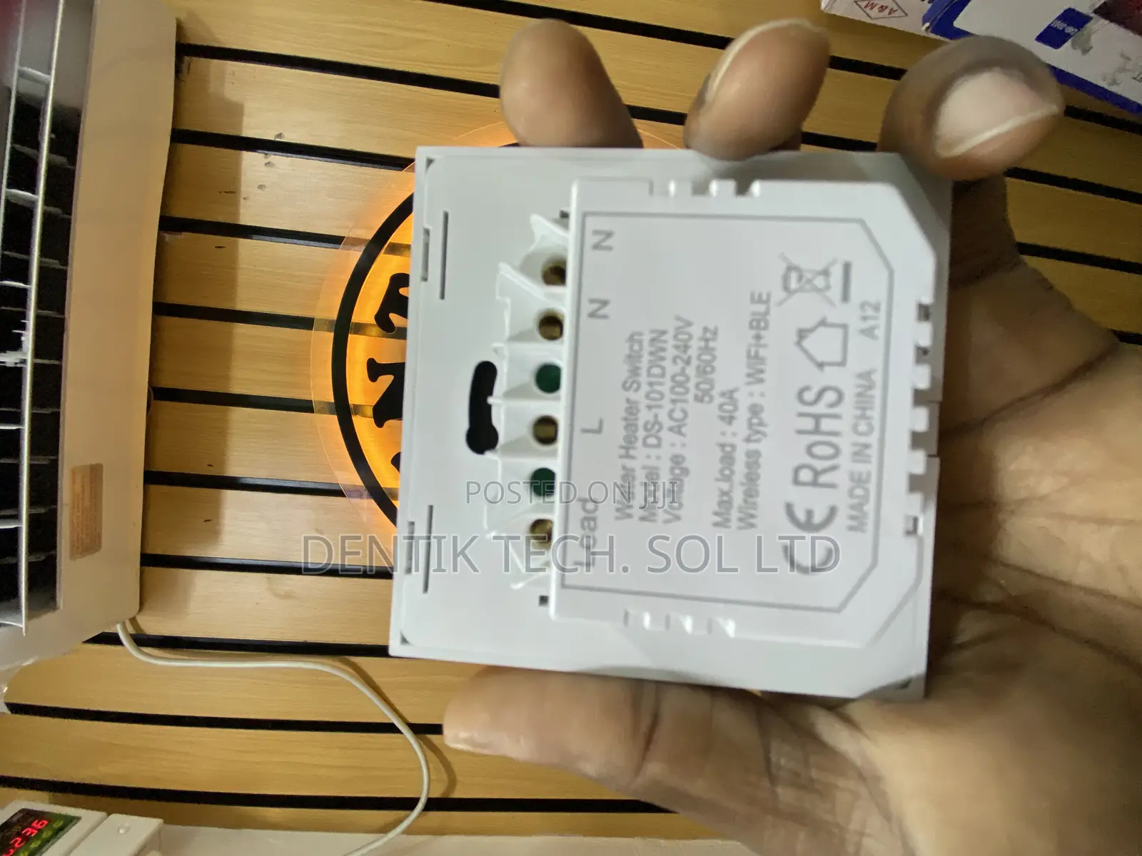 Tuya Wifi 40a Water Heater Switch
