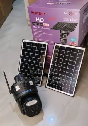 Ubox Double/Dual Lens Solar Camera With Double Panels