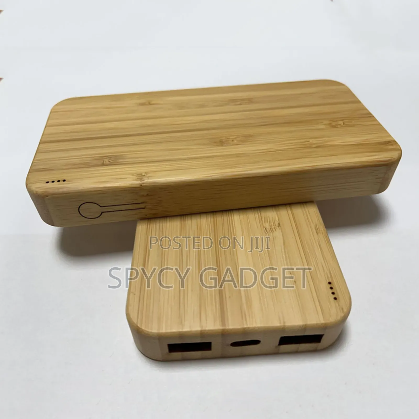 Portable 10000mah Wooden Power Bank