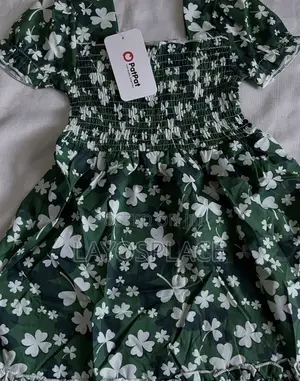 Girls Green Gown