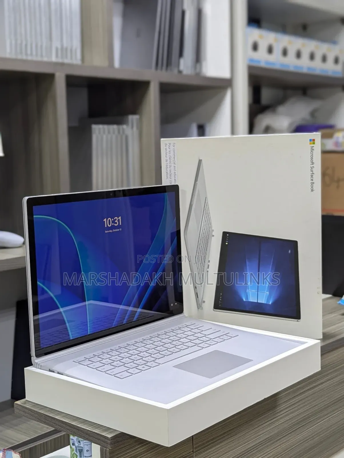 New Laptop Microsoft Surface Book 3 16GB Nvidia SSD 512GB