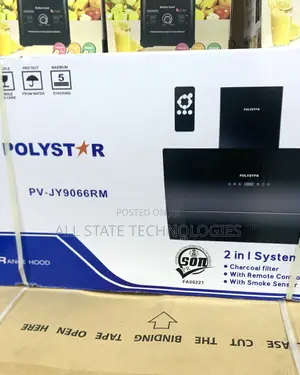 Polystar Pv-Jy9066rm Wide 90cm Cooker Extractor