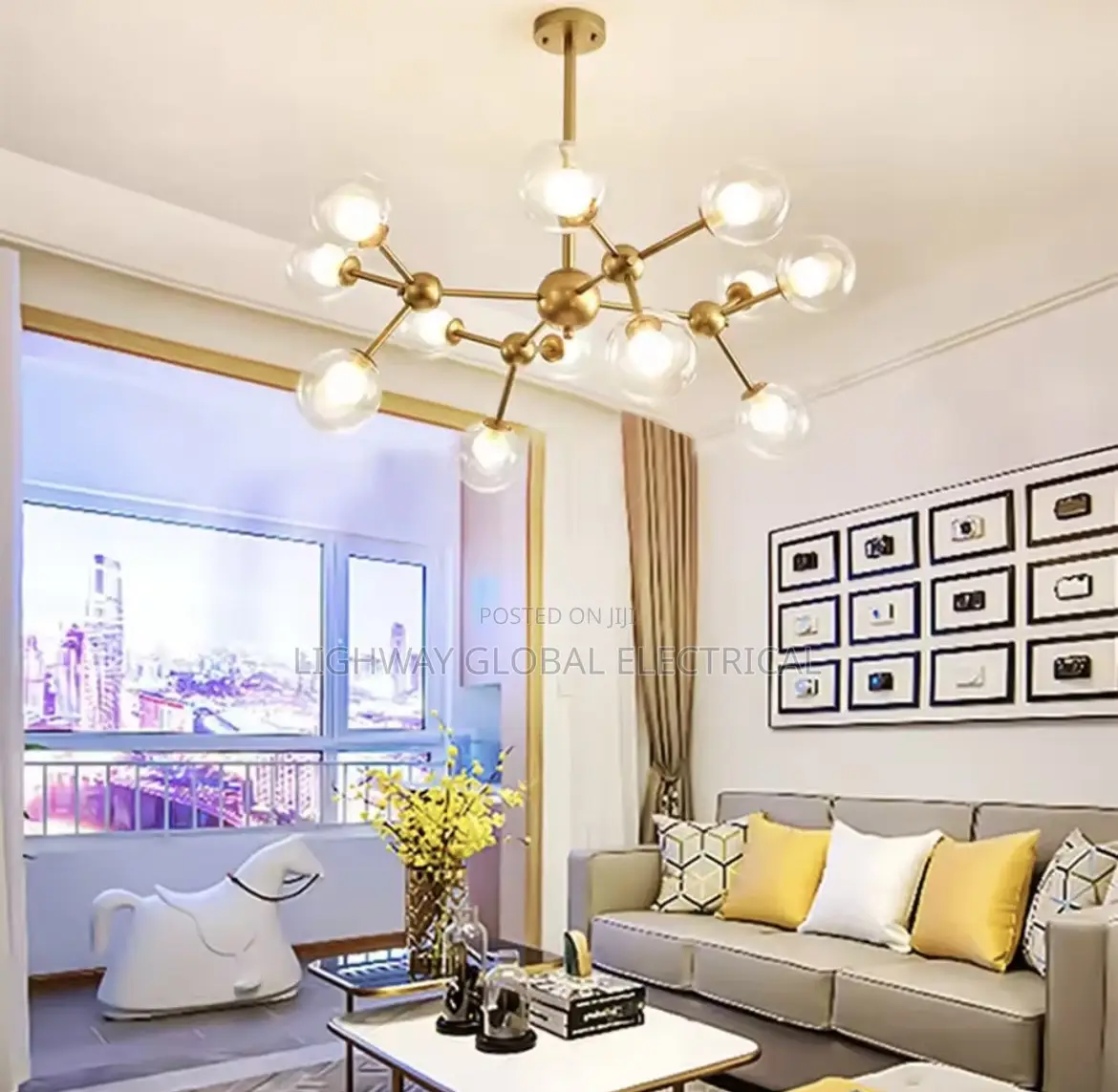 Modern Glass Ball Nordic Chandelier