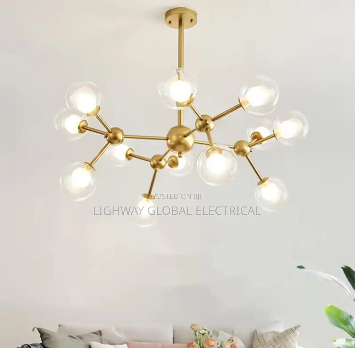 Modern Glass Ball Nordic Chandelier