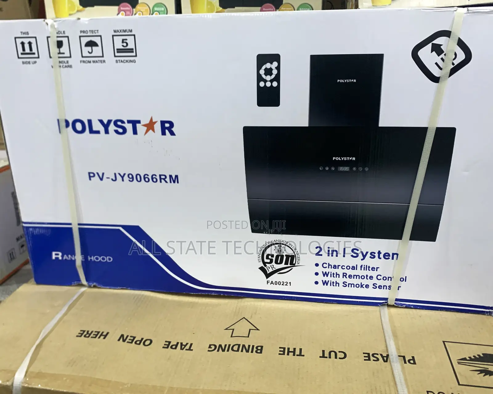 Polystar 90cm Wall Mounted Heat Extractor