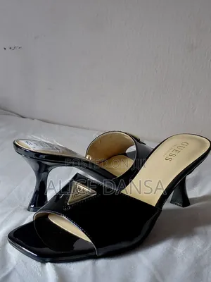 Original Guess Patent Slide Heel (Spool/Kitten Heel)