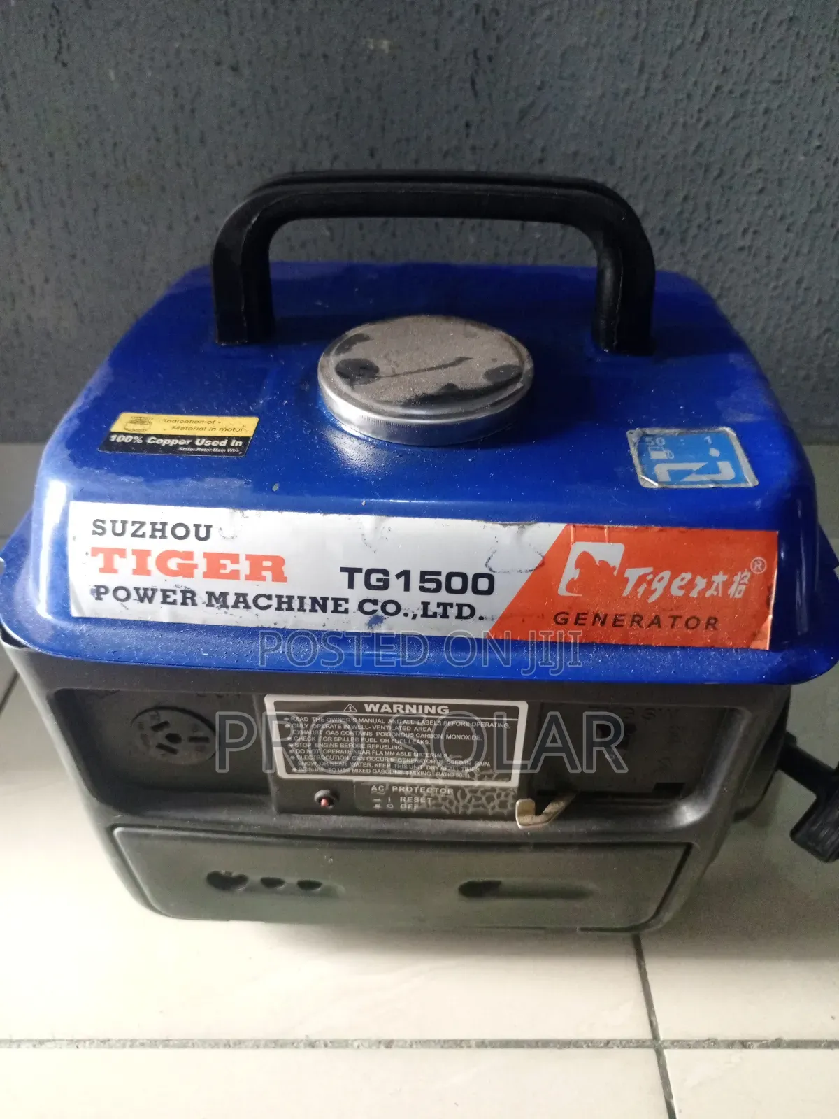 Tiger Tg1500 Generator