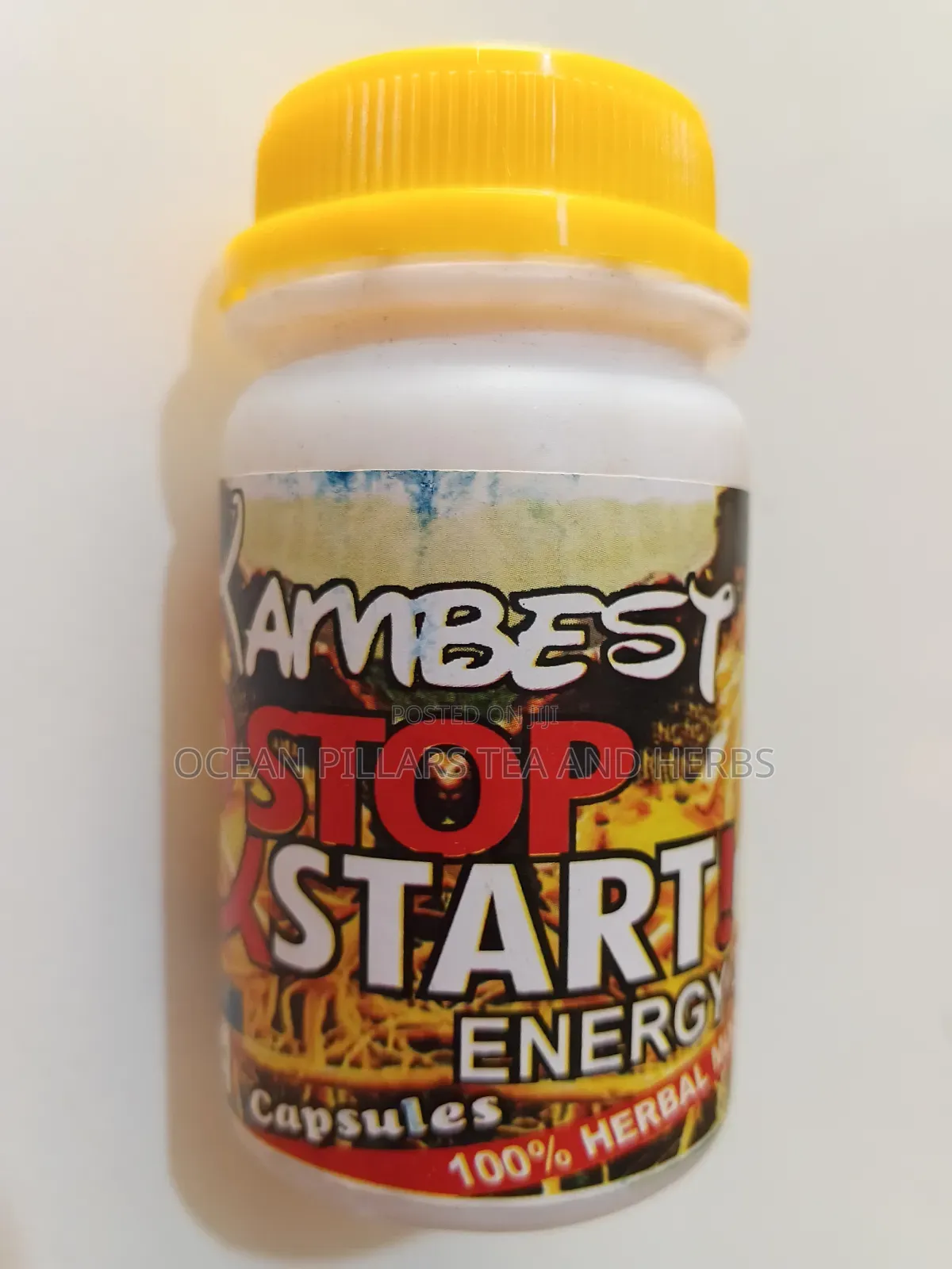 Stop Start Energy Capsule 100%Natural Herbs (Men's Sexual Enhancer)