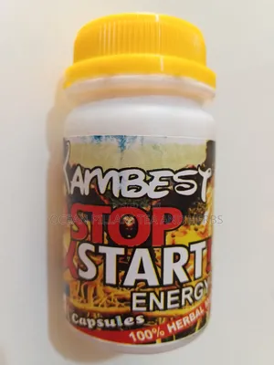 Stop Start Energy Capsule 100%Natural Herbs (Men's Sexual Enhancer)