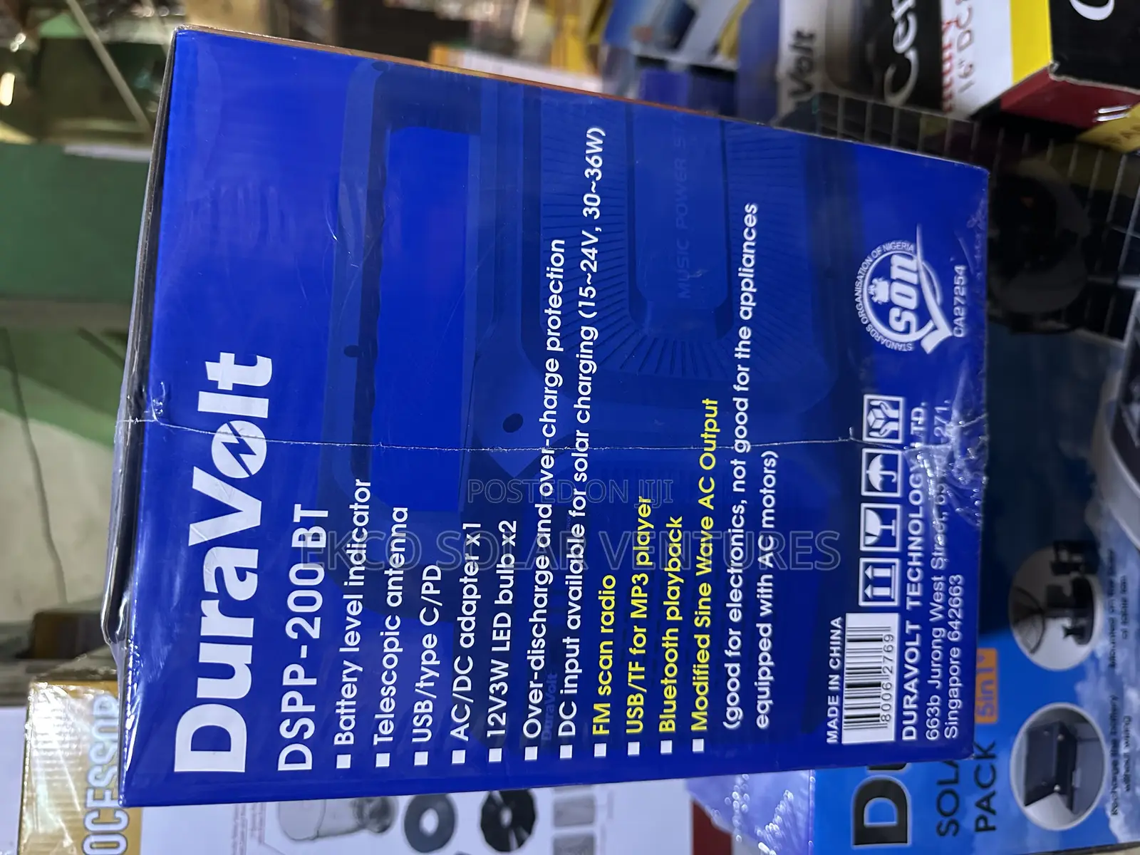 Duravolt Solar Power Portable