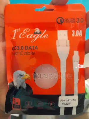 1st Eagle Qc3.0 Fast Charging Micro-Usb Cable - 3.0a High Speed