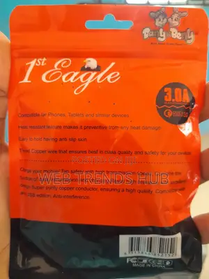 1st Eagle Qc3.0 Fast Charging Micro-Usb Cable - 3.0a High Speed