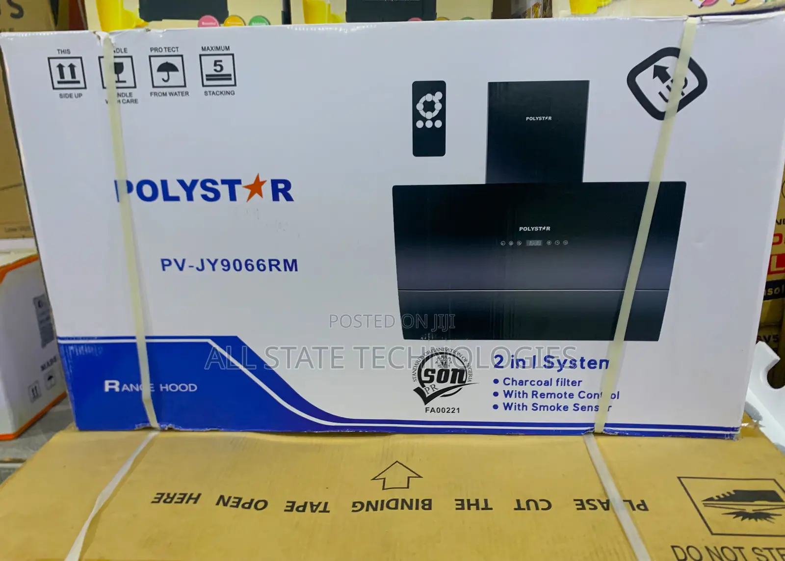 Polystar 90cm High Power Kitchen Hood