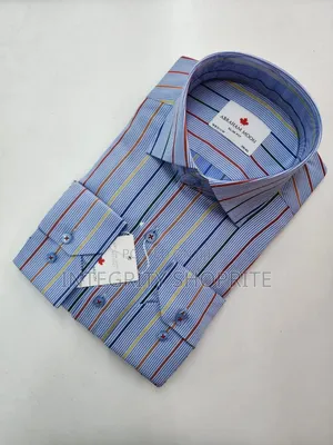 Abraham Moon Stripe Shirt