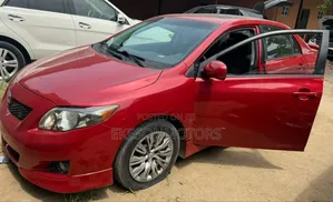 Toyota Corolla S 4dr Sedan (1.8L 4cyl 4A) 2009 Red