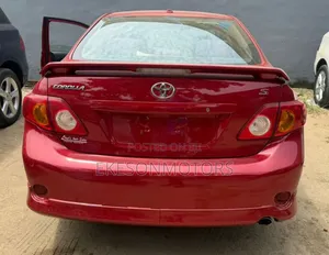 Toyota Corolla S 4dr Sedan (1.8L 4cyl 4A) 2009 Red