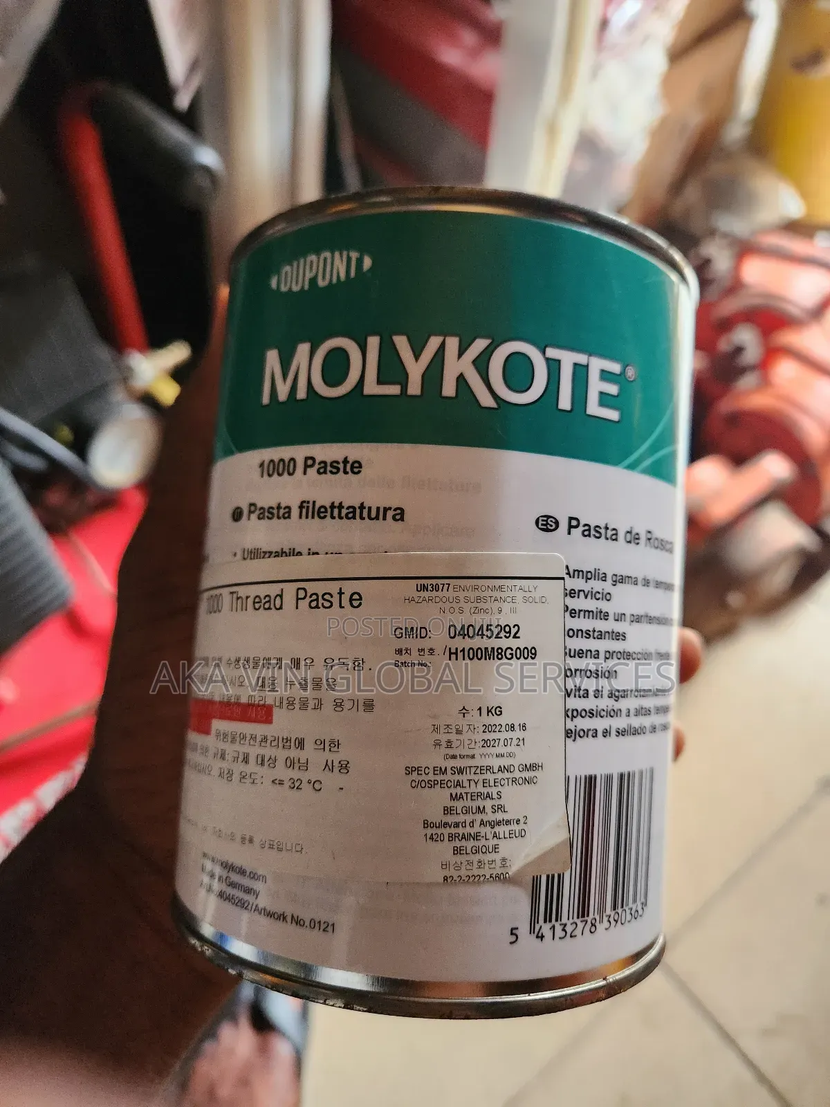 Molykote 1000 Paste