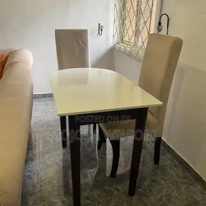 Dinning Table With Two Modern Seats
