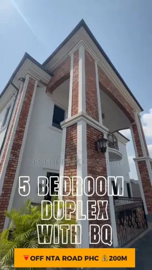 Furnished 5bdrm Duplex in N.T.A, Port-Harcourt for sale