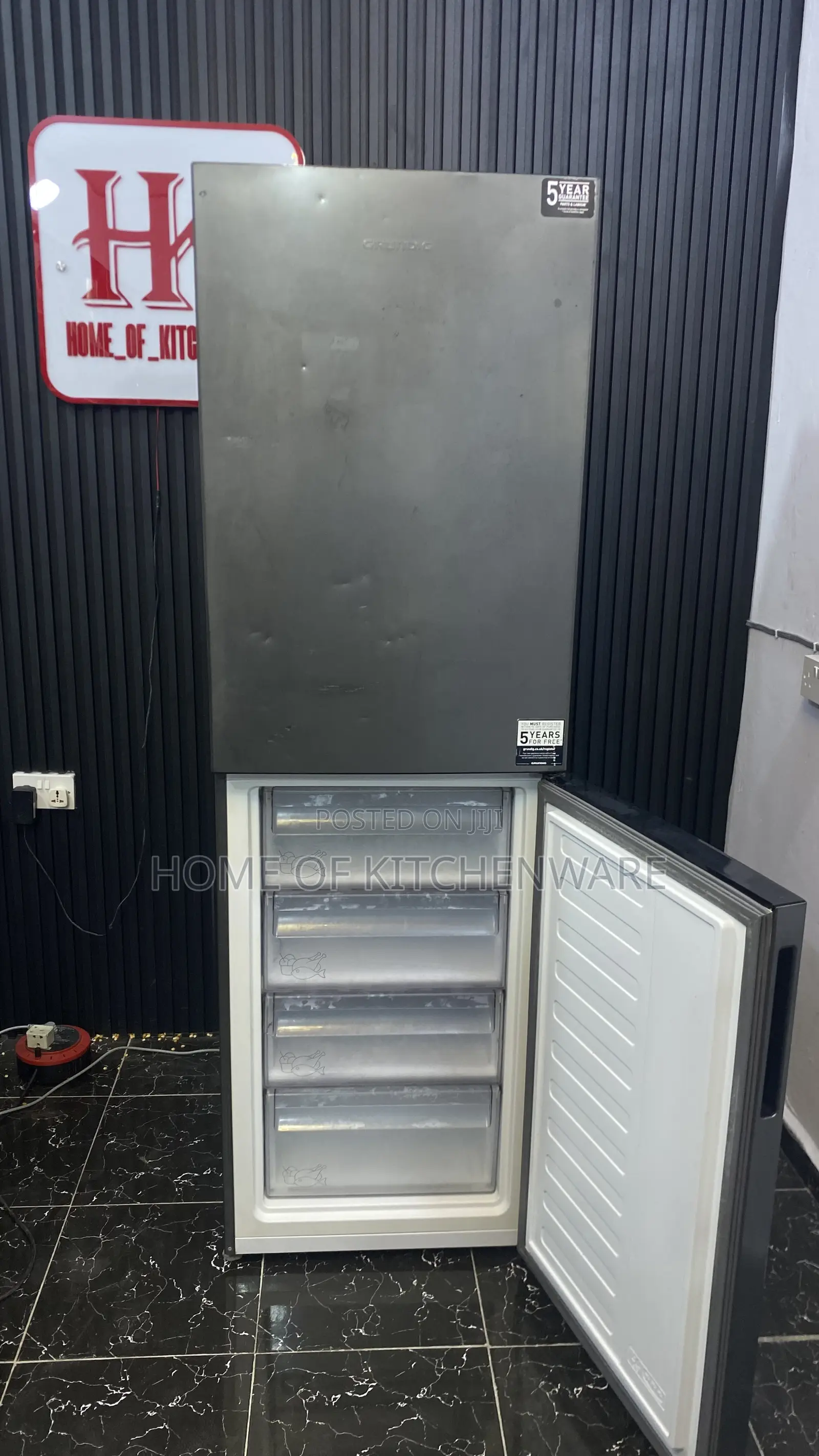 Double Door Refrigerator Grundig
