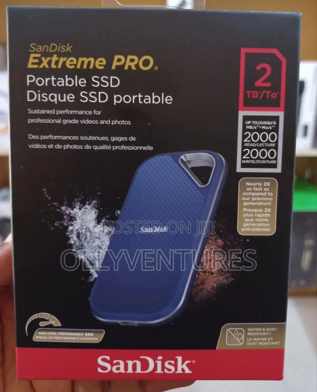 Sandisk Extreme Pro Portable SSD 2tb