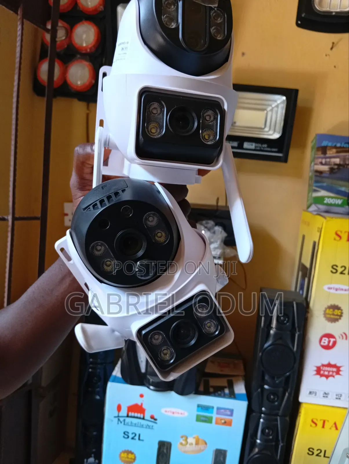 V380max Solar CCTV Cameras