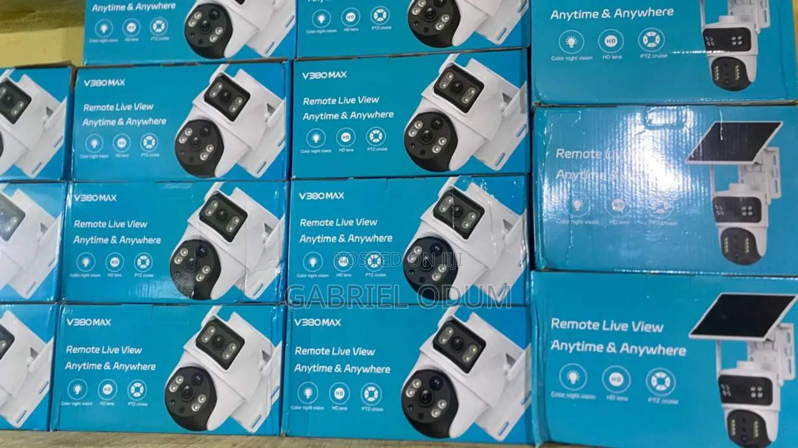 V380max Solar CCTV Cameras