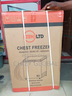 New Zen Chest Freezer With 2years Warranty and Safe Delivery