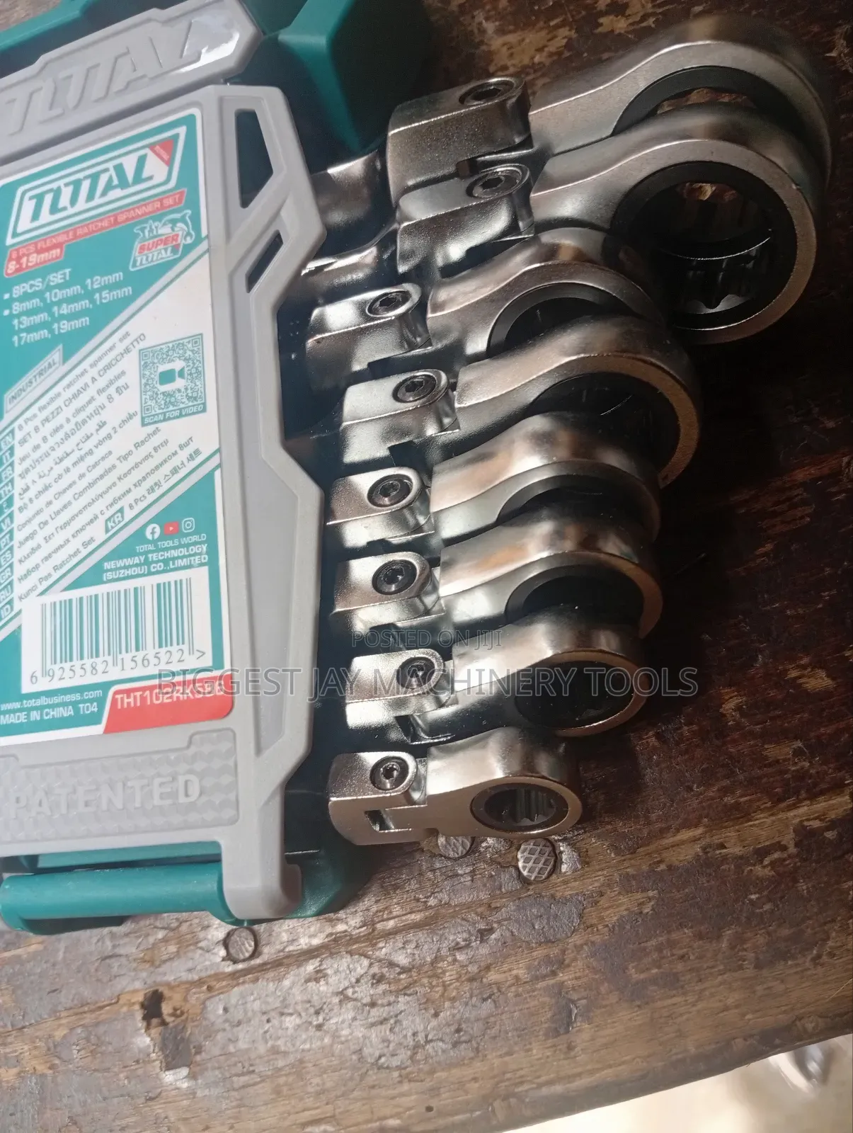 Ratchet Spanner Set Curve